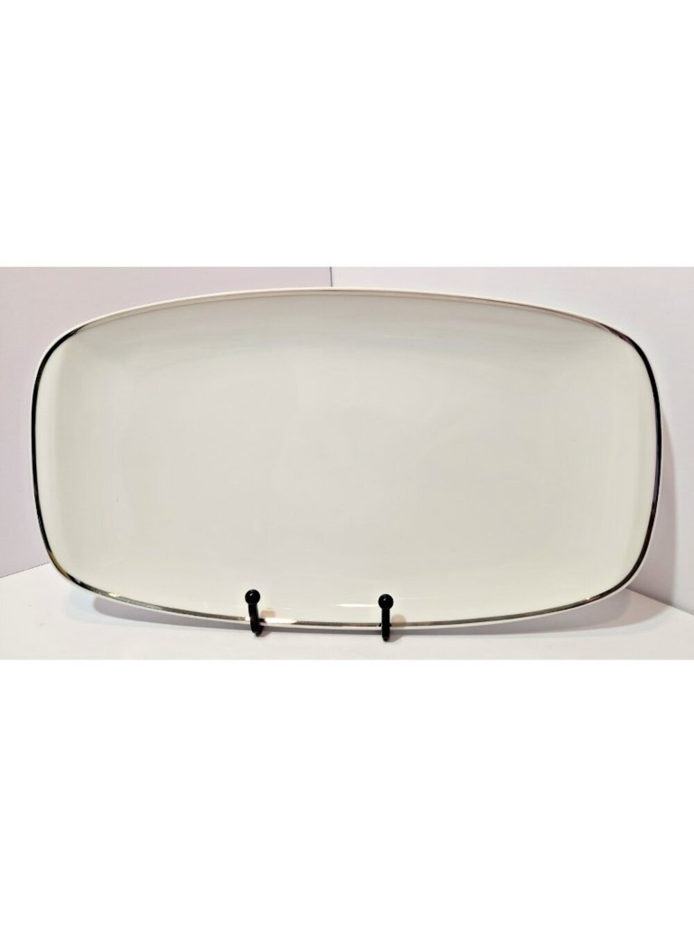Rosenthal Studio Line Hans Theo Bauman Berlin Platinum Sandwich Tray Platter
